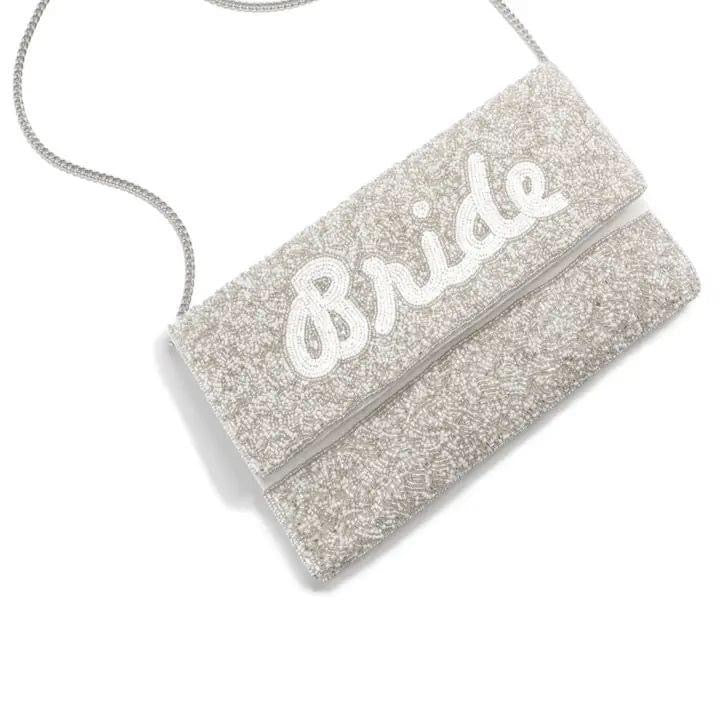 Bride silver body cross over bag