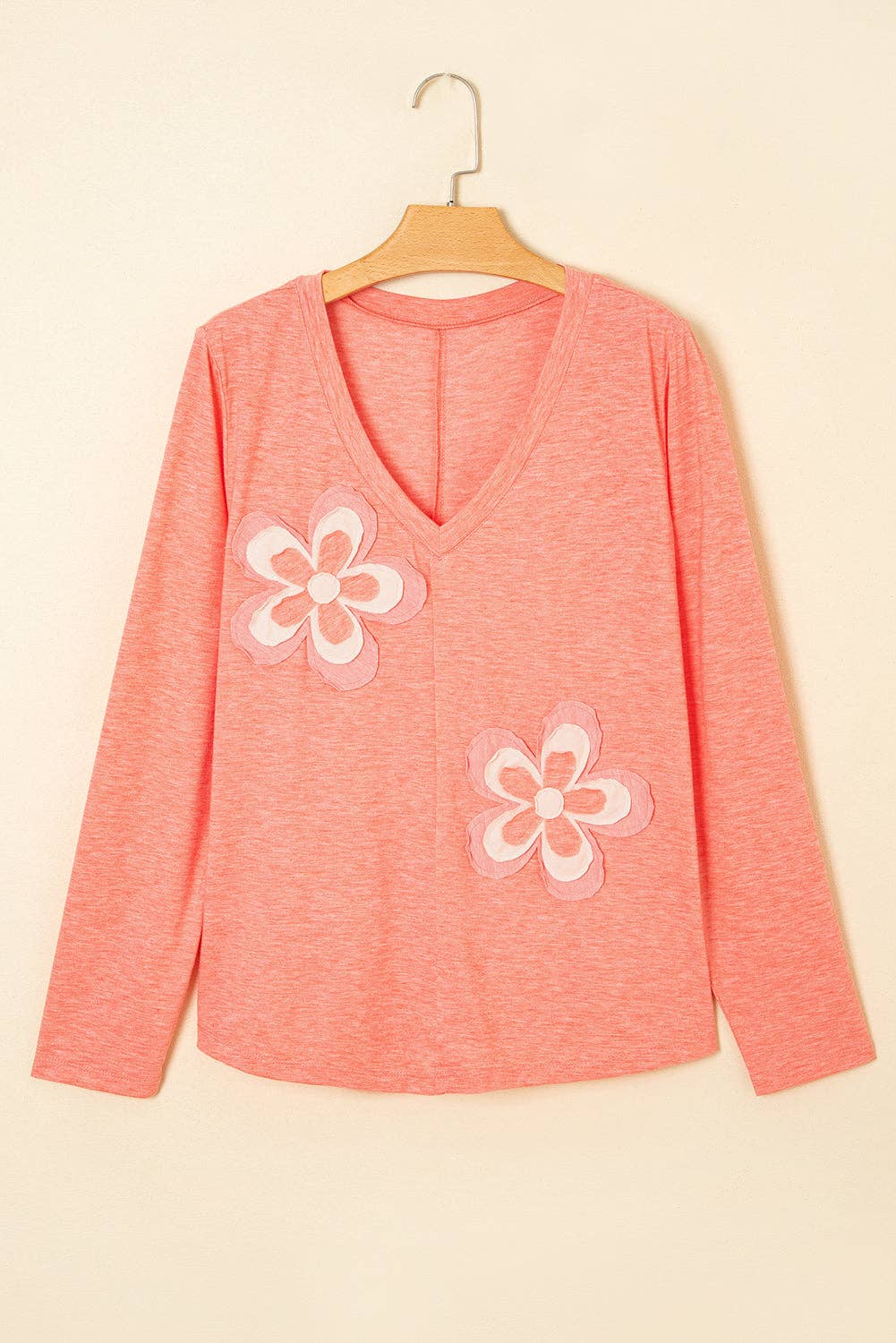 Floral Patchwork Long Sleeve T-Shirt
