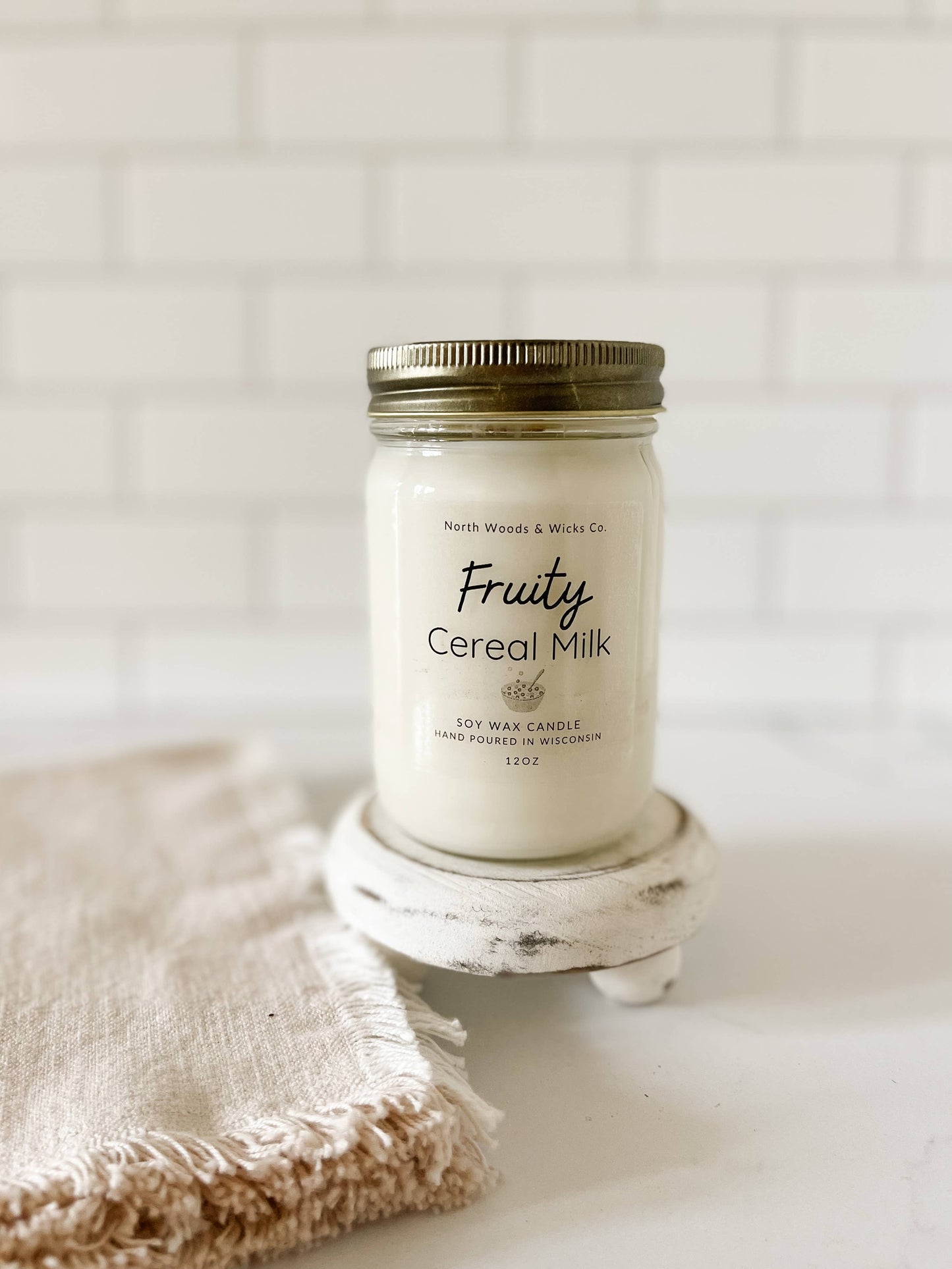 Fruity Cereal Milk 12oz Candle