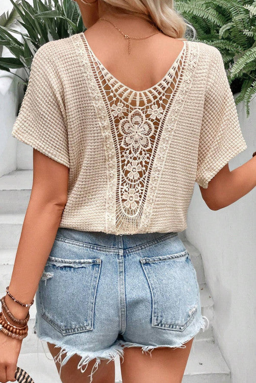 Oatmeal lace